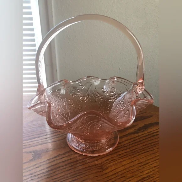 Vintage Tiara pink canisters